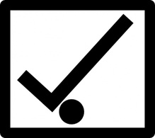 Signs & Symbols - Correct Direction Sign clip art 