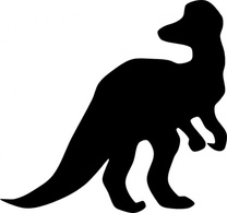 Corythosaurus Shadow clip art Preview