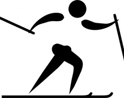 Sports - Country Cross Sports Pictogram Skiing Olympic 