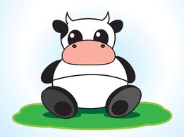 Cartoon - Cow Cartoon Character 