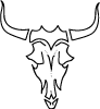 Cow's Skull Free Vector 