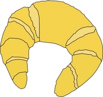 Croissant clip art Preview