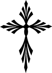 Cross Free Vector