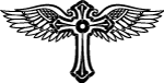 Cross With Wings Vector Image 