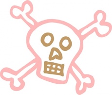 Crossbones clip art