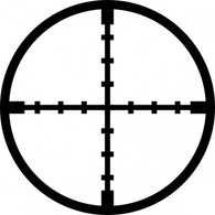 Crosshairs clip art 