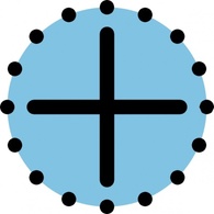 Crosshairs clip art Preview