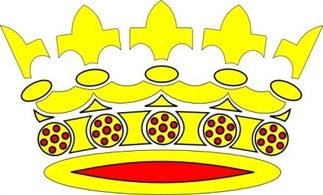 Objects - Crown clip art 