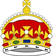 Crown Of George Prince Of Wales clip art Preview