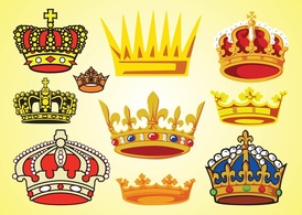 Crowns Vectors Preview