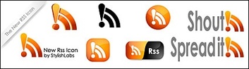 Icons - Crystal icon rss shout spreadit 