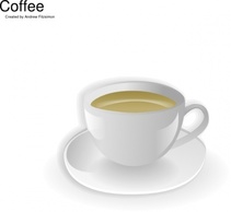 Food - Cup Of Coffee clip art 