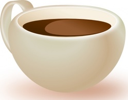 Food - Cup Of Coffee clip art 