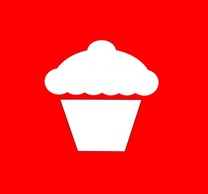 Icons - Cupcake Icon clip art 