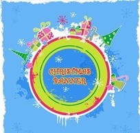 Banners - Cute candy-colored christmas banner 