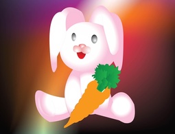 Animals - Cute Rabbit Vector 