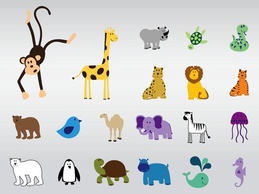 Animals - Cute Vector Animals 