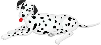 Animals - Dalmation Vector 1 