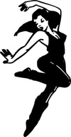 Dancer clip art