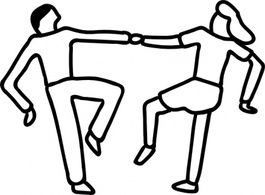 Dancers clip art