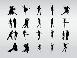 Dancers Silhouettes Preview