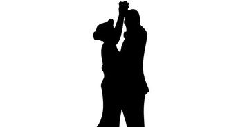 Human - Dancing Couple free vector 