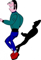 Dancing Man clip art