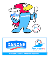 Danone Sponsor Of Worldcup 98 