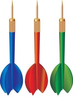 Darts vector