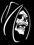 Death Face Vector Image