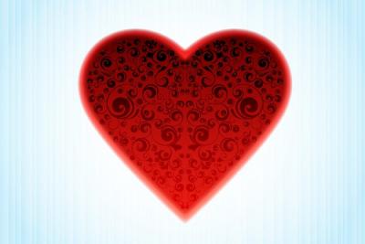 Decorated Vector Heart Preview