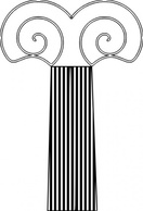 Decorative Pillar clip art