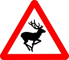 Transportation - Deer Area clip art 