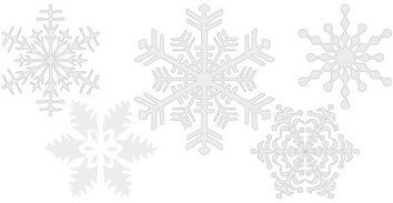 Elements - Design elements - Snowflakes 