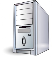 Desktop Pc clip art 