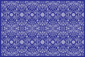 Detailed Flower Pattern Preview