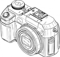 Digital Camera clip art