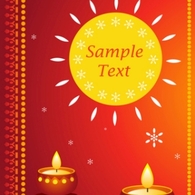 Abstract - Diwali Card 