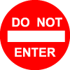 Do Not Enter Preview