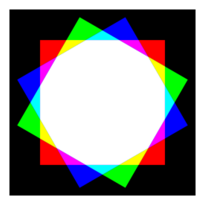 Dodecagon Color Mixing 