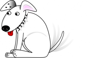 Cartoon - Dog clip art 