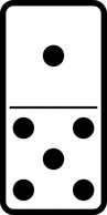 Domino Set clip art 