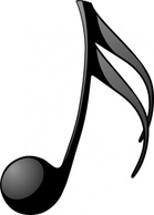 Music - Double Croche clip art 