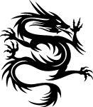 Dragon Snake Vector Clip Art