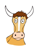 Drawn Cow