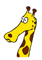 Drawn Giraffe