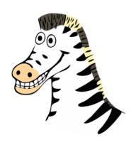 Drawn Zebra 