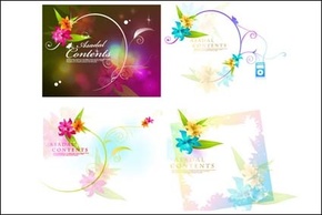 Flowers & Trees - Dream Flower Vector-1 