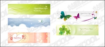 Banners - Dreams banner vector material 