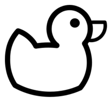 Duck Outline